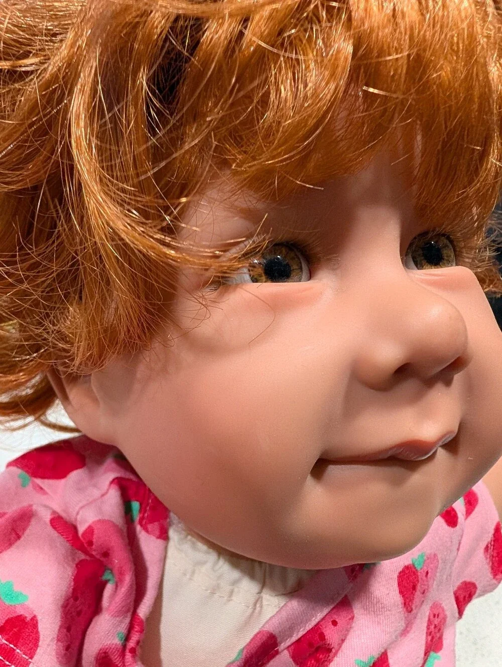 1997 Pat Secrist Doll Vintage Realistic Red Hair Ginger LifeLike Girl Weighted